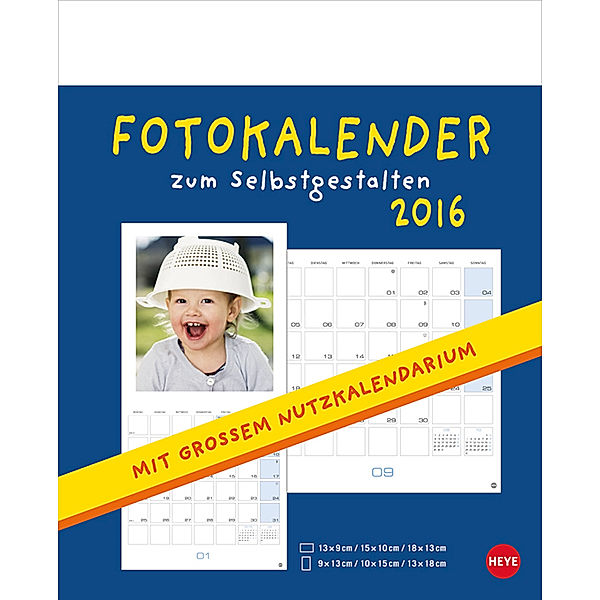 Fotokalender zum Selbstgestalten 2016