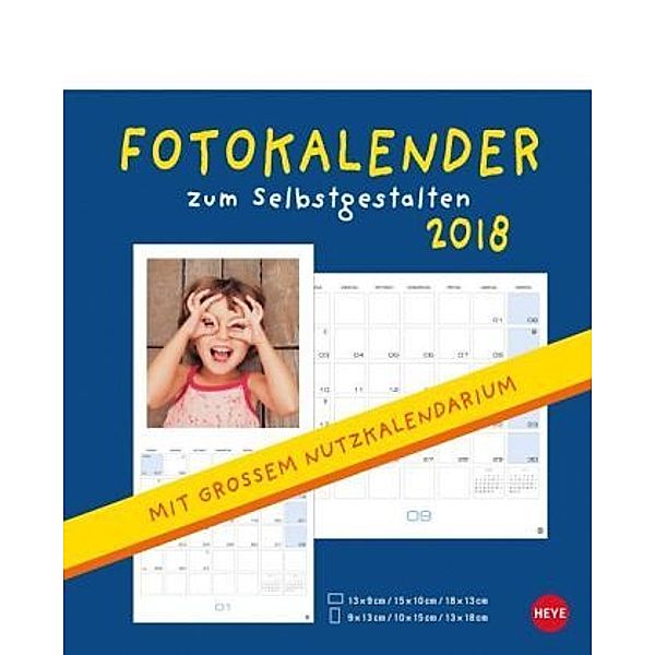 Fotokalender zum Selbstgestalten 2018