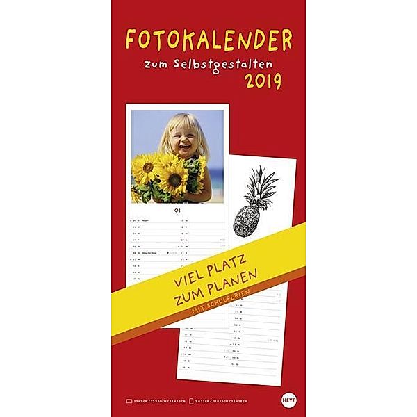 Fotokalender zum Selbstgestalten 2019