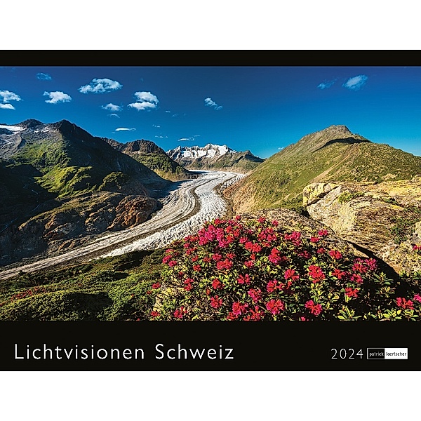 Fotokunstkalender Lichtvisionen Schweiz 2024