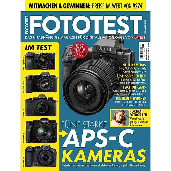 FOTOTEST - Das unabhängige Magazin für digitale Fotografie von IMTEST, FUNKE One GmbH