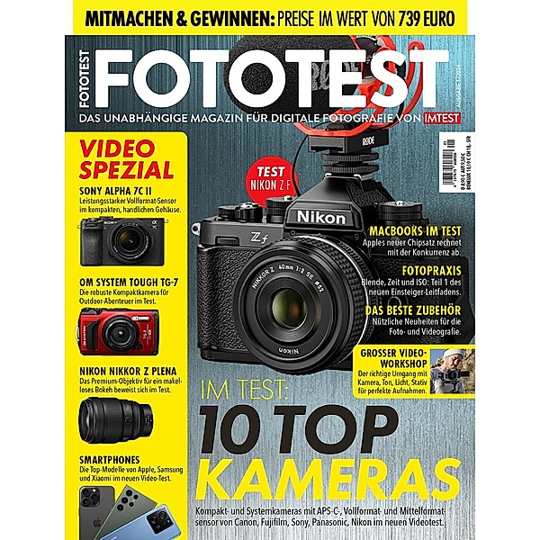 FOTOTEST - Das unabhängige Magazin für digitale Fotografie von IMTEST, FUNKE One GmbH