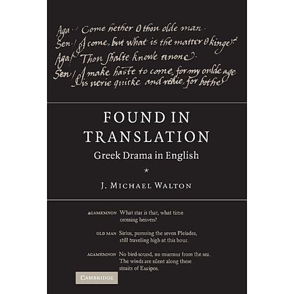 Found in Translation, J. Michael Walton
