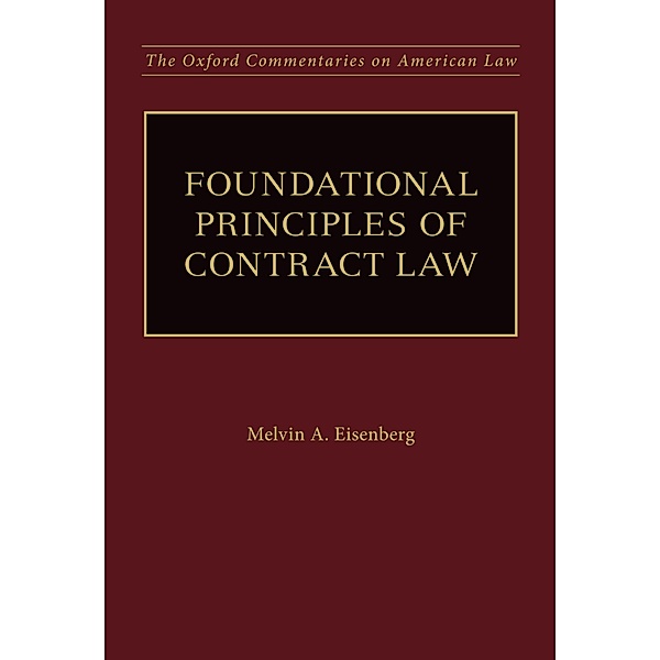 Foundational Principles of Contract Law, Melvin A. Eisenberg