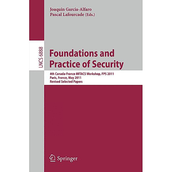 Foundations and Practice of Security