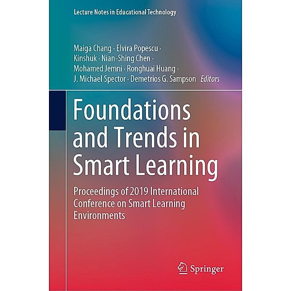 Foundations and Trends in Smart Learning / Lecture Notes in Educational Technology