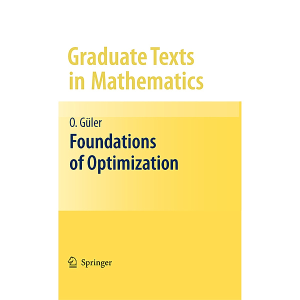 Foundations of Optimization, Osman Güler