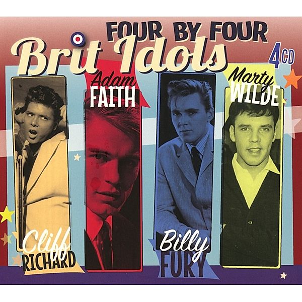 Four By Four-Brit Idols, Cliff Richard, Adam Faith, Billy Fury, Marty Wilde