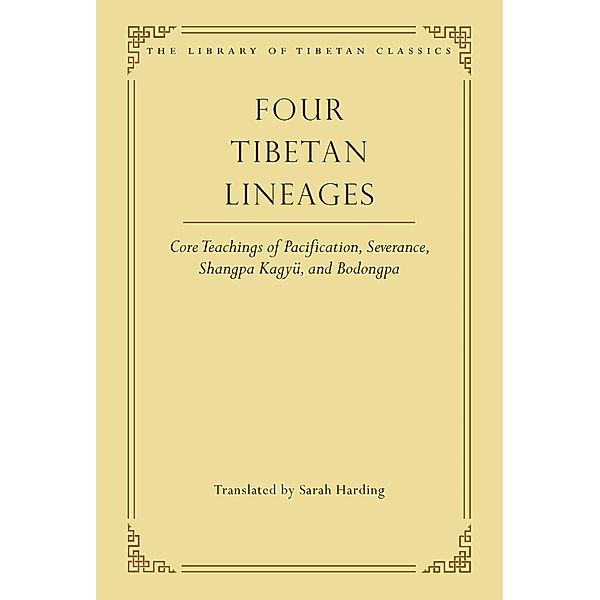 Four Tibetan Lineages, Sarah Harding