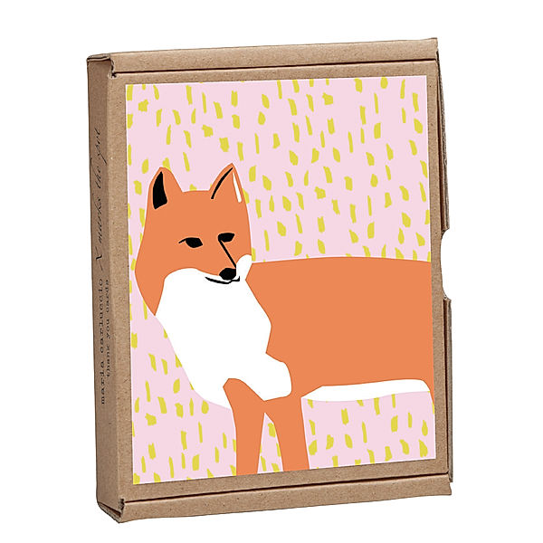 Foxy Nachhaltige Grußkartenbox