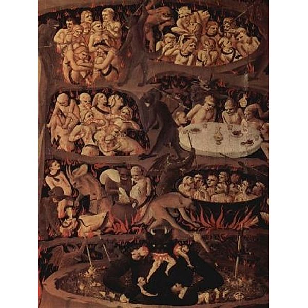 Fra Angelico - Das Jüngste Gericht, Detail - 100 Teile (Puzzle)