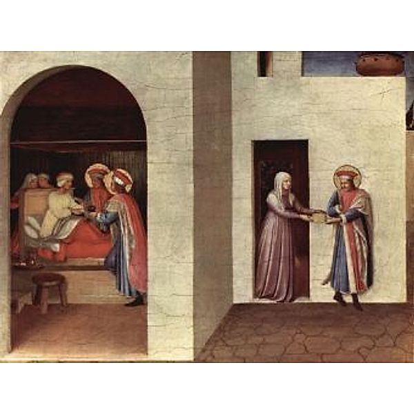 Fra Angelico - Die Heilung des Palladius - 2.000 Teile (Puzzle)