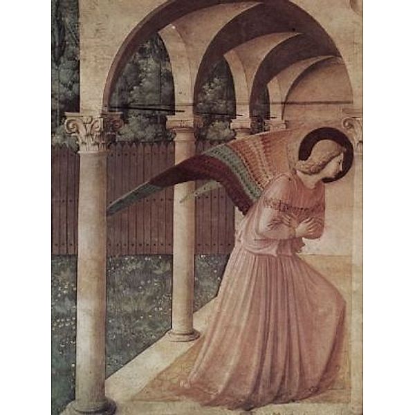 Fra Angelico - Freskenzyklus im Dominikanerkloster San Marco in Florenz, Verkündigung, - 200 Teile (Puzzle)