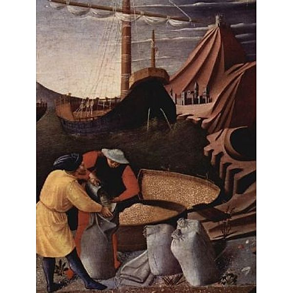 Fra Angelico - Rettung der Seeleute und Bewahrung dreier Verurteilter vor dem Tod, Detail - 100 Teile (Puzzle)
