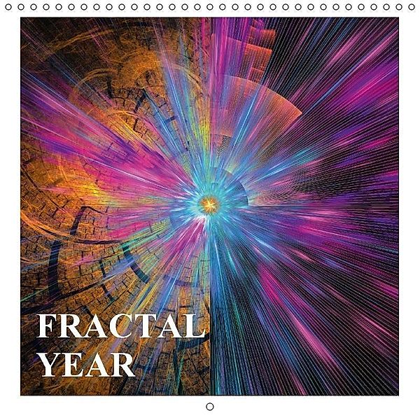 FRACTAL YEAR (Wall Calendar 2017 300 × 300 mm Square), Drazen Jerkovic