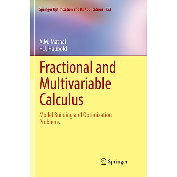 Fractional and Multivariable Calculus, A. M. Mathai, H. J. Haubold