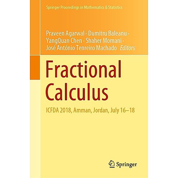 Fractional Calculus / Springer Proceedings in Mathematics & Statistics Bd.303