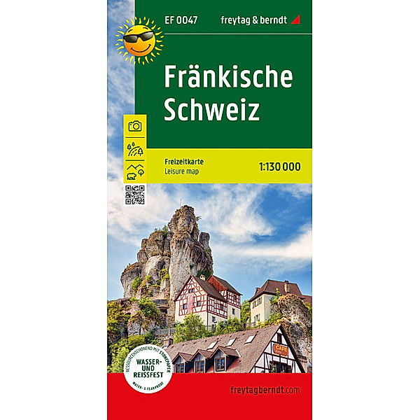 Fränkische Schweiz, Erlebnisführer 1:130.000, freytag & berndt, EF 0047