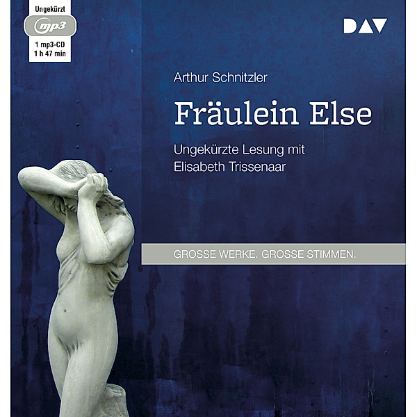 Fräulein Else,1 Audio-CD, 1 MP3, Arthur Schnitzler