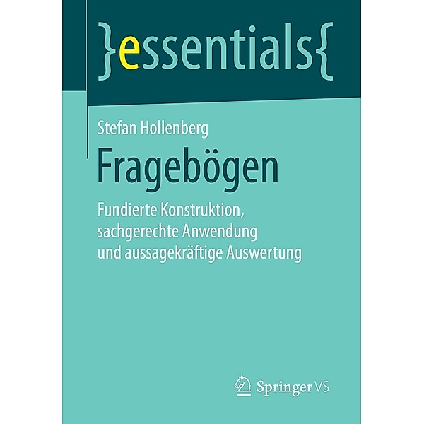 Fragebögen / essentials, Stefan Hollenberg