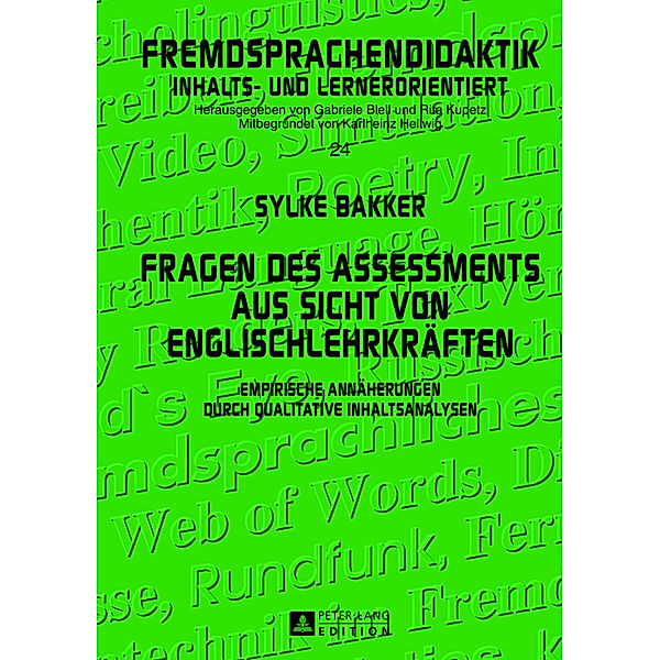 Fragen des Assessments aus Sicht von Englischlehrkräften, Sylke Bakker