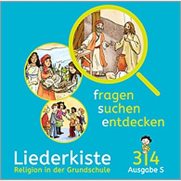 fragen - suchen - entdecken, Ausgabe Baden-Württemberg und Südtirol ab 2017 - 3./4. Schuljahr, Liederkiste,Audio-CD