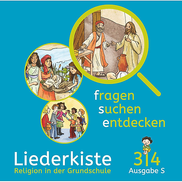 Fragen-suchen-entdecken - Katholische Religion in der Grundschule - Ausgabe S (Süd) - Band 3/4 Liederkiste - Audio-CD.Bd.3/4