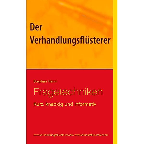 Fragetechniken, Stephan Hänni