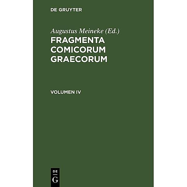 Fragmenta Poetarum Comoediae Novae