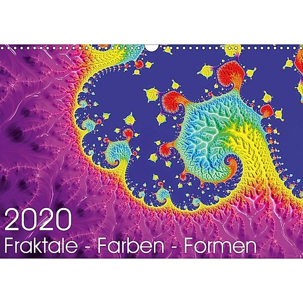 Fraktale - Farben - Formen 2020 (Wandkalender 2020 DIN A3 quer), Michael Fischer