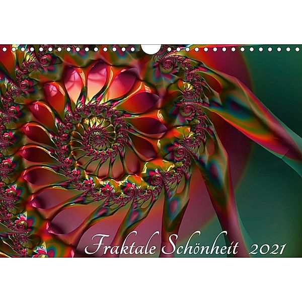 Fraktale Schönheit 2021 (Wandkalender 2021 DIN A4 quer), Shako M. Burkhardt