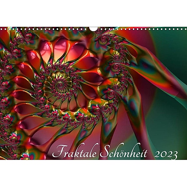 Fraktale Schönheit 2023 (Wandkalender 2023 DIN A3 quer), Shako M. Burkhardt