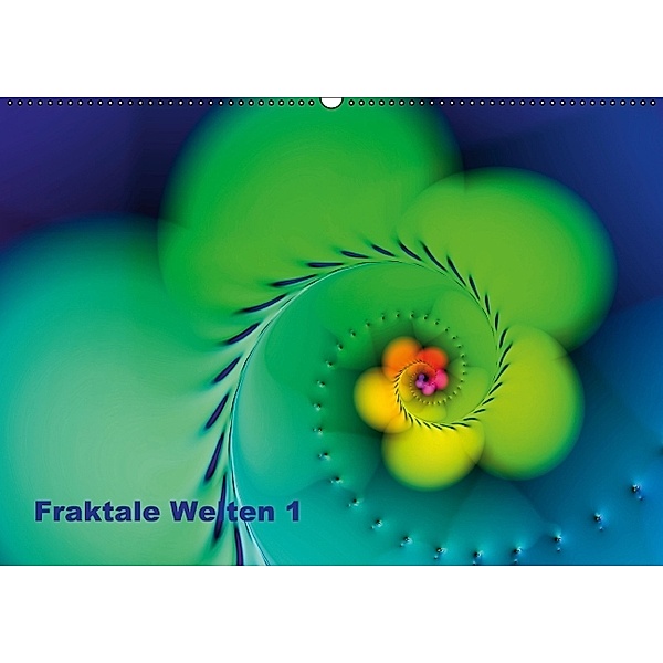 Fraktale Welten 1 (Wandkalender 2014 DIN A2 quer), Joachim Barig