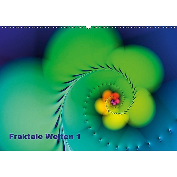 Fraktale Welten 1 (Wandkalender 2018 DIN A2 quer), Joachim Barig