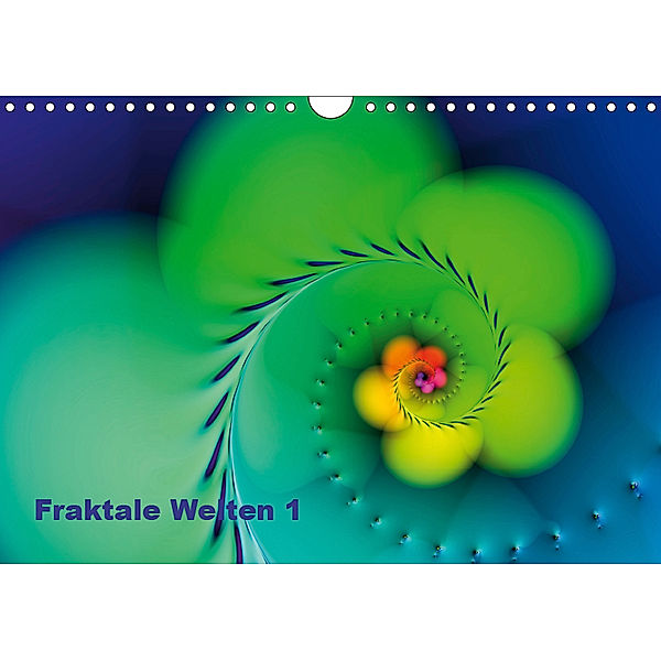 Fraktale Welten 1 (Wandkalender 2019 DIN A4 quer), Joachim Barig