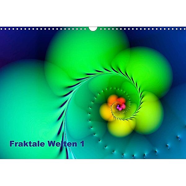Fraktale Welten 1 (Wandkalender 2023 DIN A3 quer), Joachim Barig