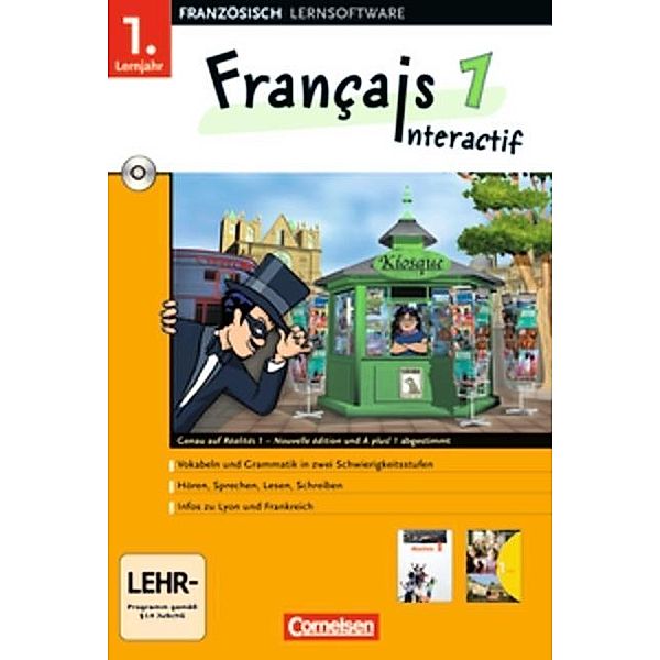 Francais interactif, 1. Lernjahr, 1 CD-ROM