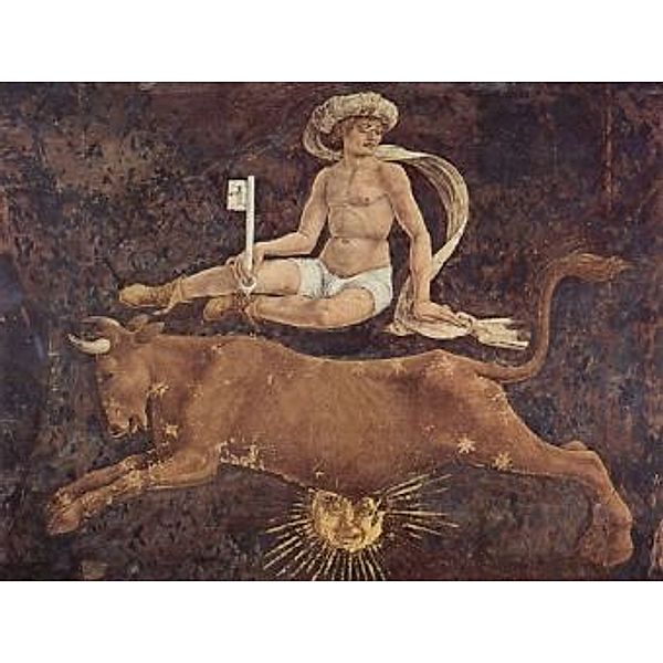 Francesco del Cossa - Sternzeichen Stier und allgorische Sklavenfigur des Frühlings - 2.000 Teile (Puzzle)