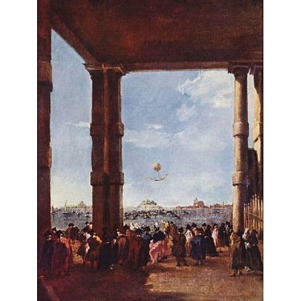 Francesco Guardi - Aufstieg eines Luftballons - 1.000 Teile (Puzzle)