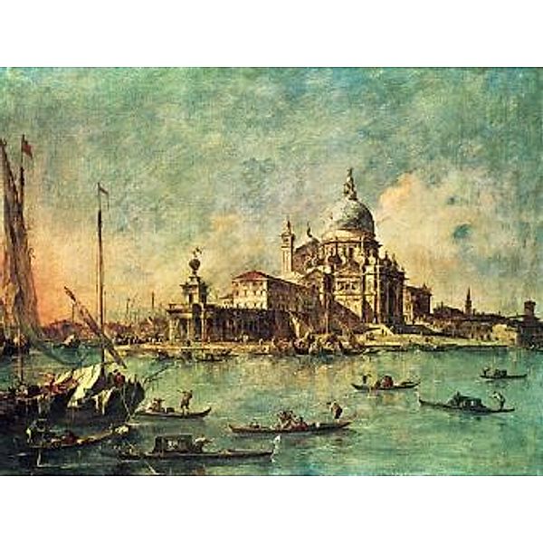 Francesco Guardi - Blick von der Punta della Dogana in Richtung la Chiesa della Salute - 2.000 Teile (Puzzle)