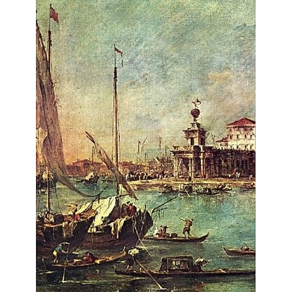 Francesco Guardi - Blick von der Punta della Dogana in Richtung la Chiesa della Salute, Detail - 100 Teile (Puzzle)