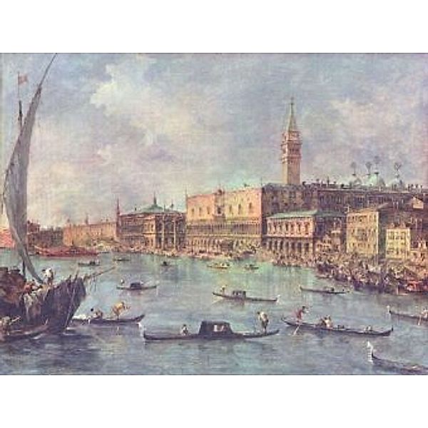 Francesco Guardi - Dogenpalast in Venedig - 100 Teile (Puzzle)