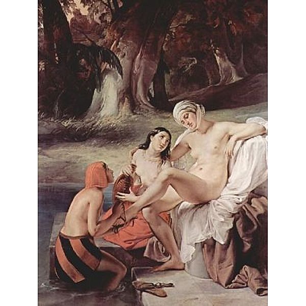 Francesco Hayez - Bathseba im Bade - 200 Teile (Puzzle)