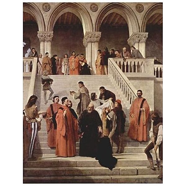 Francesco Hayez - Der Tod des Dogen Marin Faliero (Die letzte Stunde des Dogen Marin Faliero) - 100 Teile (Puzzle)