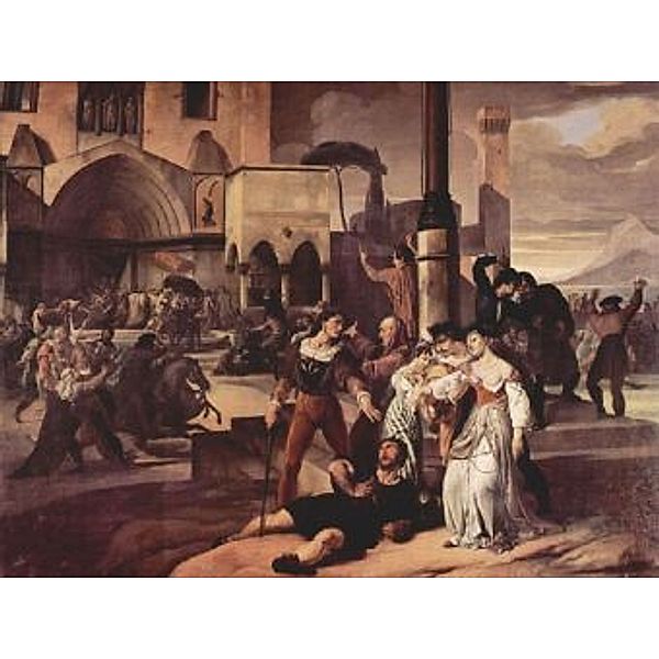 Francesco Hayez - Gemäldeserie Sizilianische Abende, Szene 1 - 2.000 Teile (Puzzle)