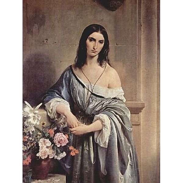 Francesco Hayez - Melancholischer Gedanke - 1.000 Teile (Puzzle)