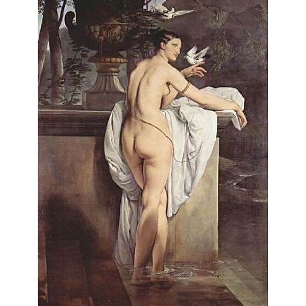 Francesco Hayez - Porträt der Ballerina Carlotta Chabert als Venus (Venus mit zwei Tauben) - 1.000 Teile (Puzzle)