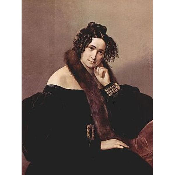 Francesco Hayez - Porträt der Felicina Caglio Perego di Cremnago - 200 Teile (Puzzle)