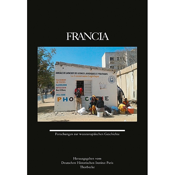 Francia, Band 48 / Francia - Forschungen zur westeuropäischen Geschichte Bd.48, Deutsches Historisches Institut Paris