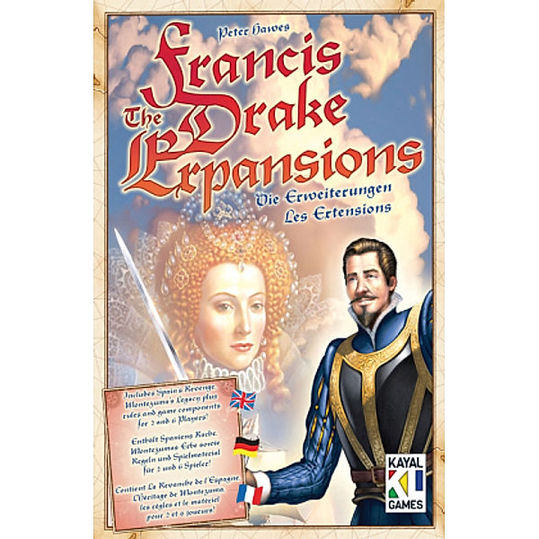 Francis Drake Erweiterungen, Spaniens Rache und Montezumas Erbe (Spiel-Zubehör), Peter Hawes